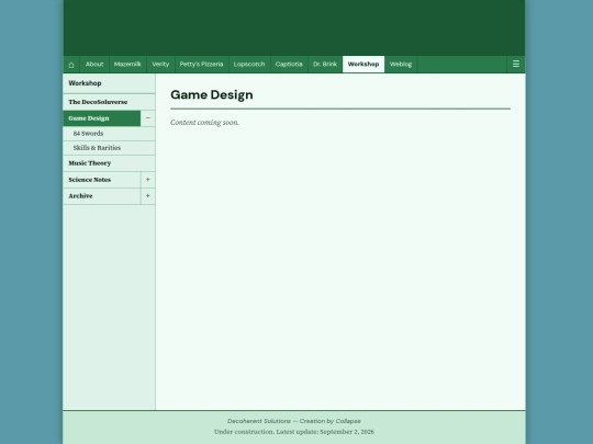 workshop/game-design screenshot