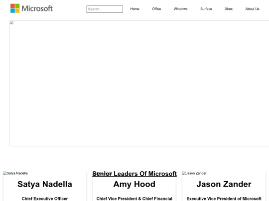 About Us(Microsoft) screenshot
