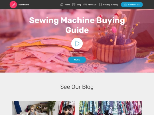 blog screenshot