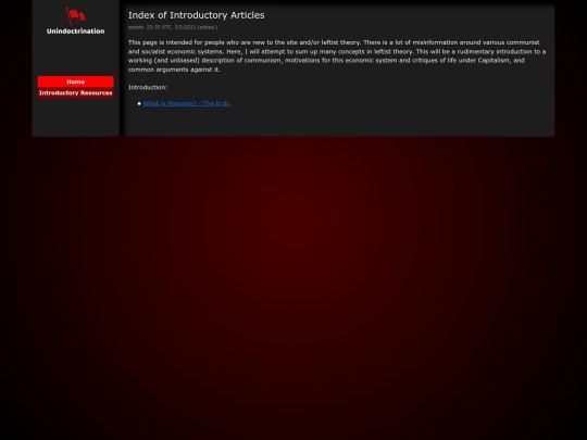 topics/introduction screenshot