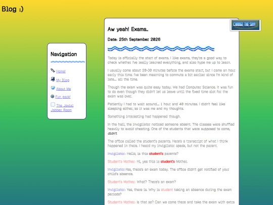 awman_exams screenshot