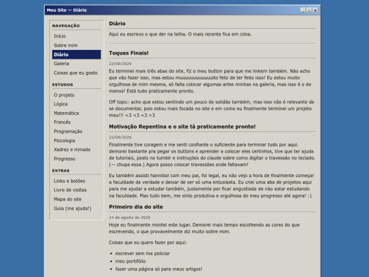 diario screenshot