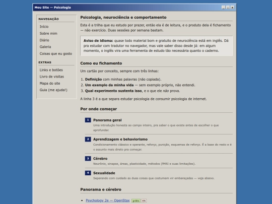 psicologia screenshot