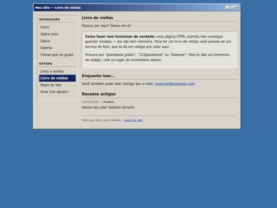 recados screenshot