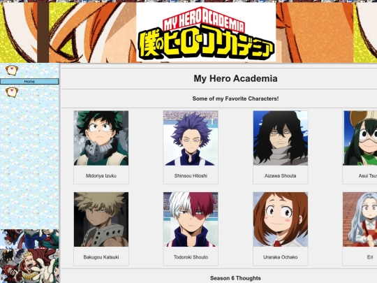 mha screenshot