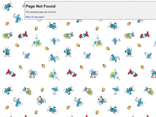 not_found screenshot