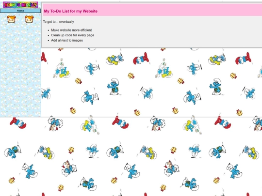 websitetodolist screenshot