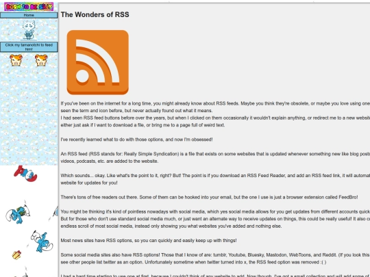 wondersofrss screenshot