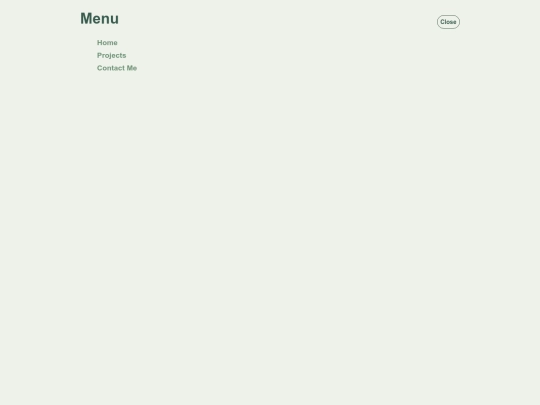 menu screenshot