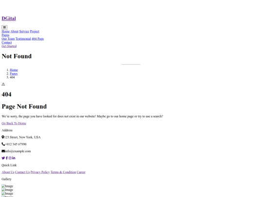 404 screenshot
