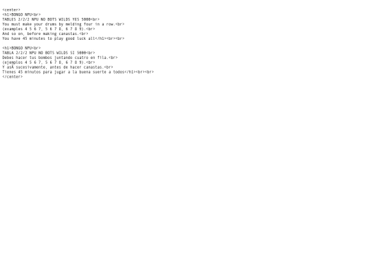 bongo screenshot
