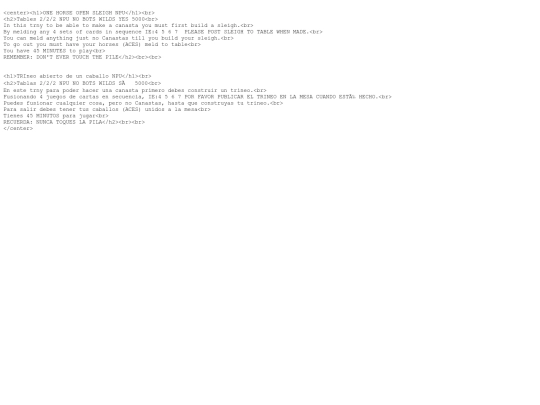 onehorse screenshot