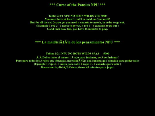playergamerules/curseofpansies screenshot