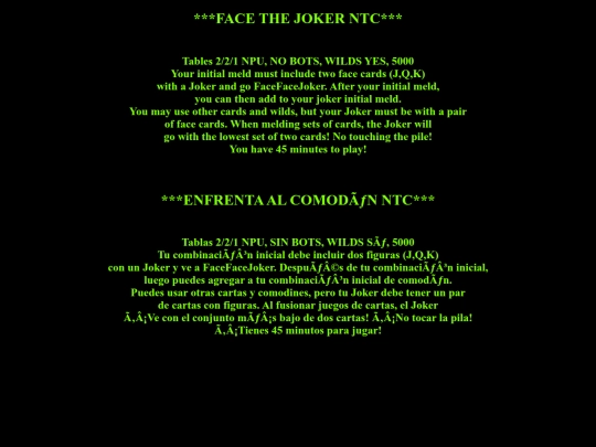 playergamerules/facethejoker screenshot