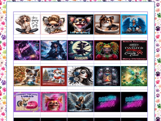 tourneypages/brendaspages screenshot