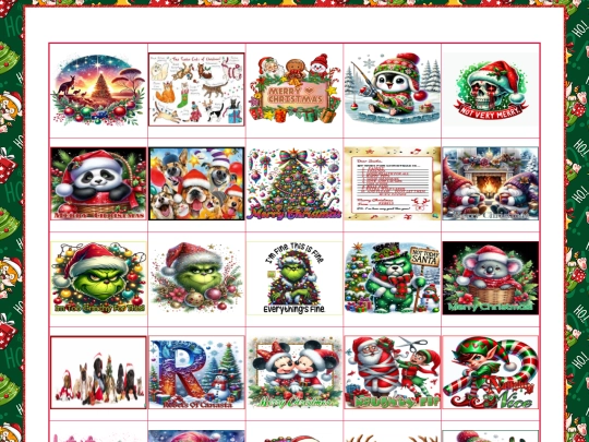 tourneypages/christmaspages screenshot