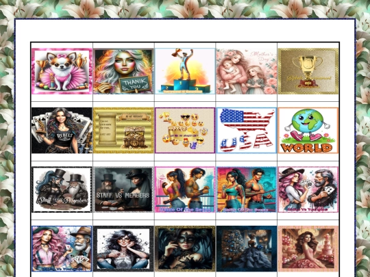 tourneypages/specialdaypages screenshot