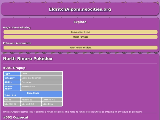 pokemon/north-rinoro-pokedex screenshot
