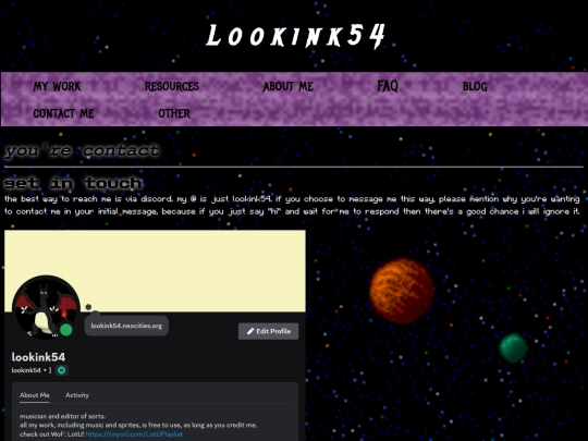 contact screenshot
