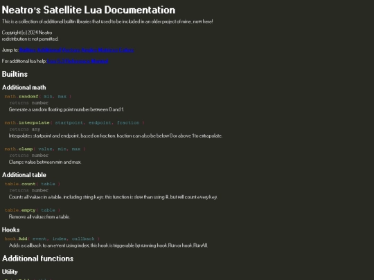 p/luahelp screenshot