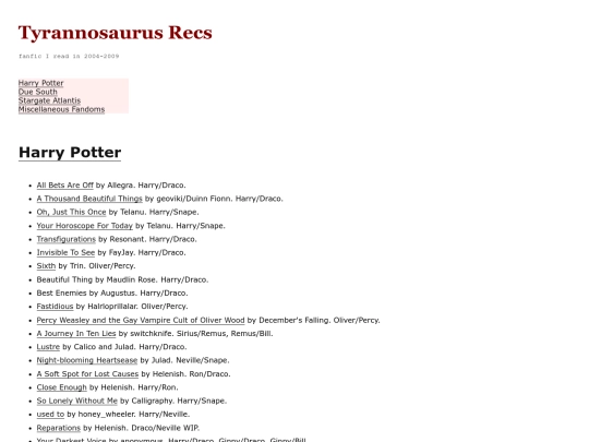 recsto2009 screenshot