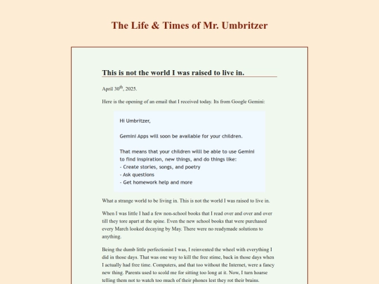 life-and-times screenshot