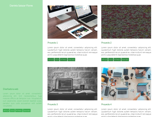 Portafolio/proyecto screenshot