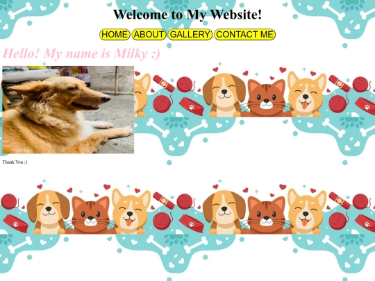 DesireeWebsite screenshot