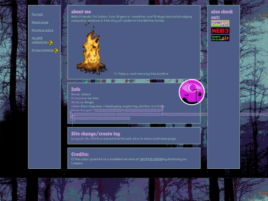 pages/home screenshot