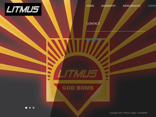 Litmus_Website/contact screenshot
