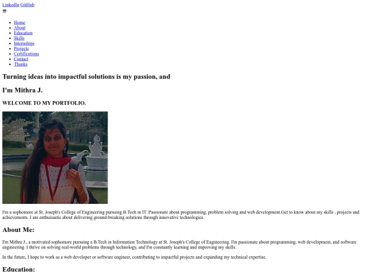 portfolio screenshot