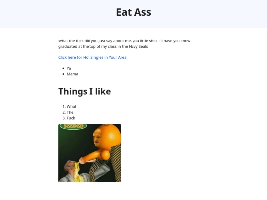 my-site screenshot