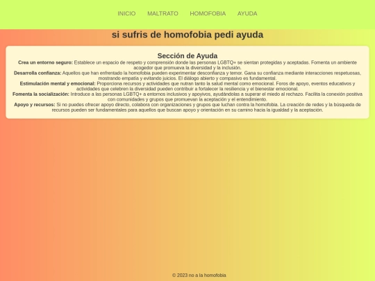 misitioweb/ayuda screenshot