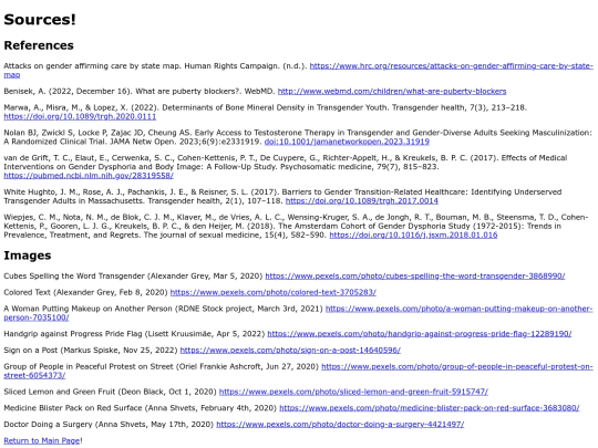Sources screenshot