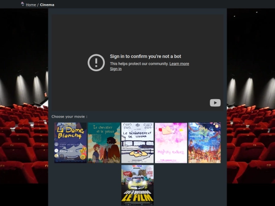 cinema screenshot