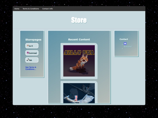 Store screenshot