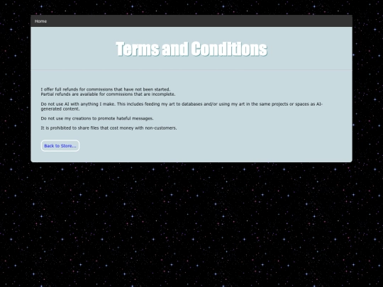 TermsAndConditions screenshot