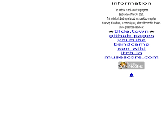 info screenshot