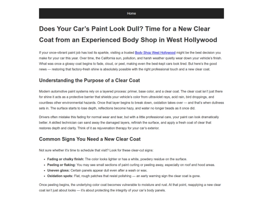 auto-paint-shop-west-hollywood screenshot
