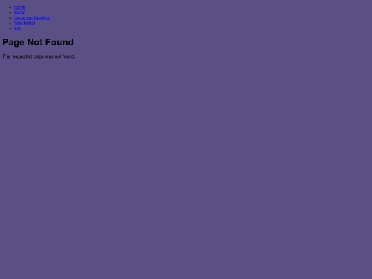 not_found screenshot