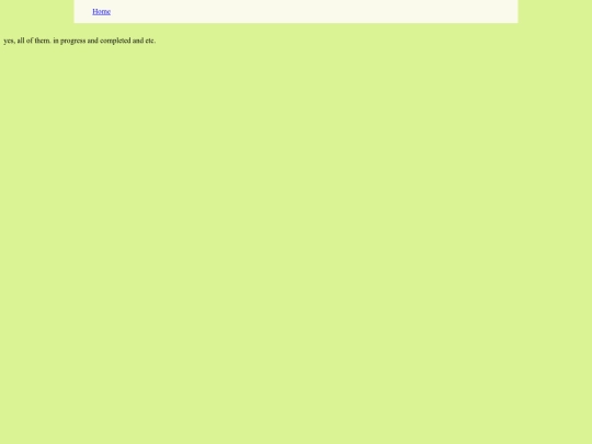 projects screenshot