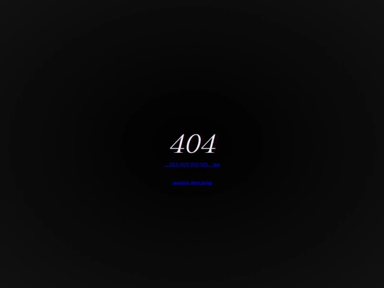 404 screenshot