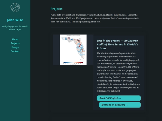 projects screenshot