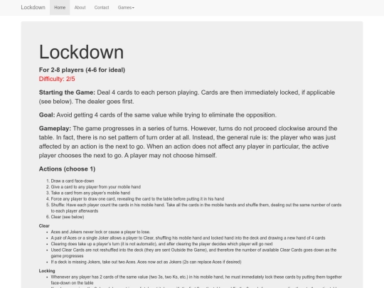 Lockdown screenshot