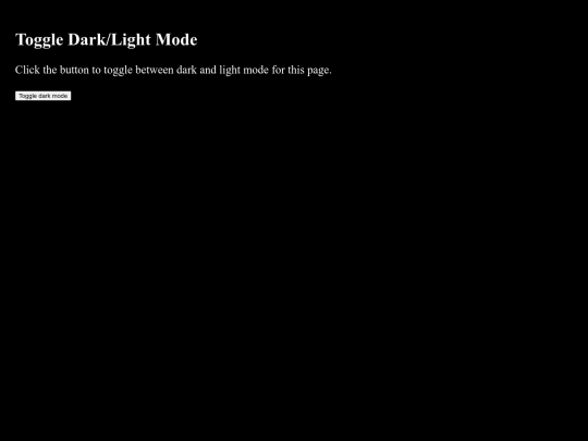 test screenshot