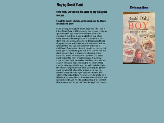 interests/books/boy screenshot