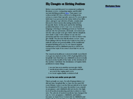 interests/writing/My-thoughts-on-birthing-positions screenshot