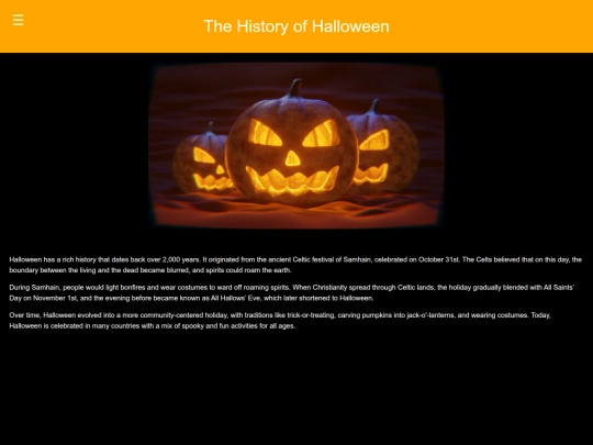  W3.CSS_Halloween screenshot