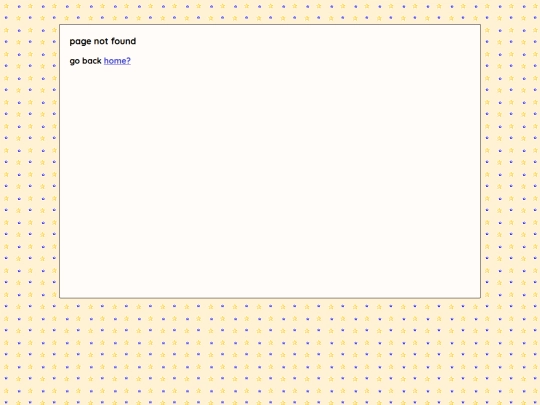 not_found screenshot