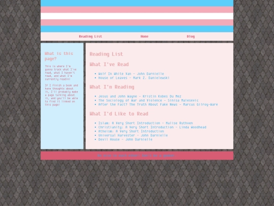 reading/reading-list screenshot